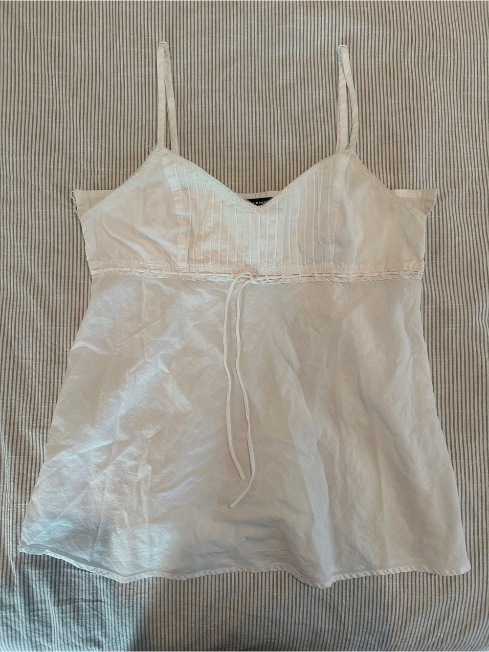 Brandy Melville Cotton White Camidole